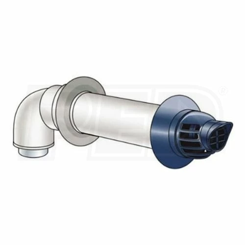 Rinnai 11.5" - Universal Non-Condensing Horizontal Termination Kit - Metal Inner/Plastic Outer 3 Rinnai 11.5" - Universal Non-Condensing Horizontal Termination Kit - Metal Inner/Plastic Outer -RINNAI Sales 223181 25086 600