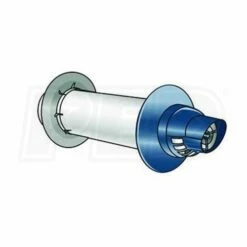 Rinnai 21" - Universal Non-Condensing Horizontal Termination Kit - Metal Inner/Plastic Outer