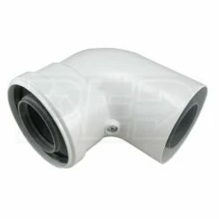 Rinnai 90-Degree Elbow - Metal Inner/Plastic Outer