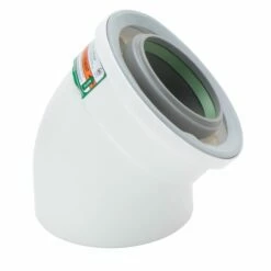 Rinnai Condensing Vent Elbow 45, 3x5 Concentric, PK2
