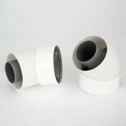 Rinnai Condensing Vent Elbow 45, 2x4 Concentric, PK2