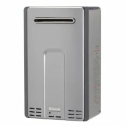 Front Page 24 Rinnai HE+ 7.5 GPM 180,000 BTU Propane Gas Exterior Tankless Water Heater