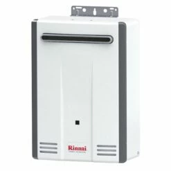 Rinnai HE 5.3 GPM 120,000 BTU Propane Gas Exterior Tankless Water Heater