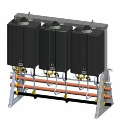 Rinnai Int Inline Free Standing Rack, 3Unit Ng